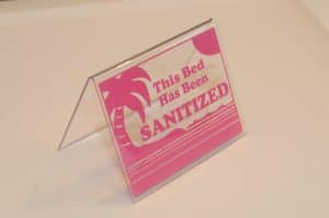 Tent Pink Sanitized
