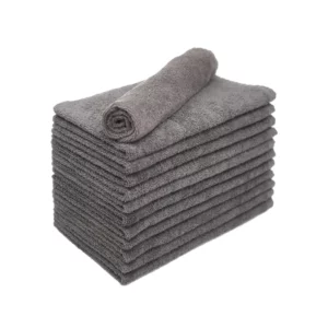 BleachSafe grey towels