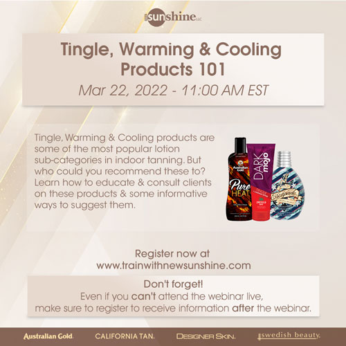 NSS Live Webinar-Tingle - Warming & Cooling Products 101