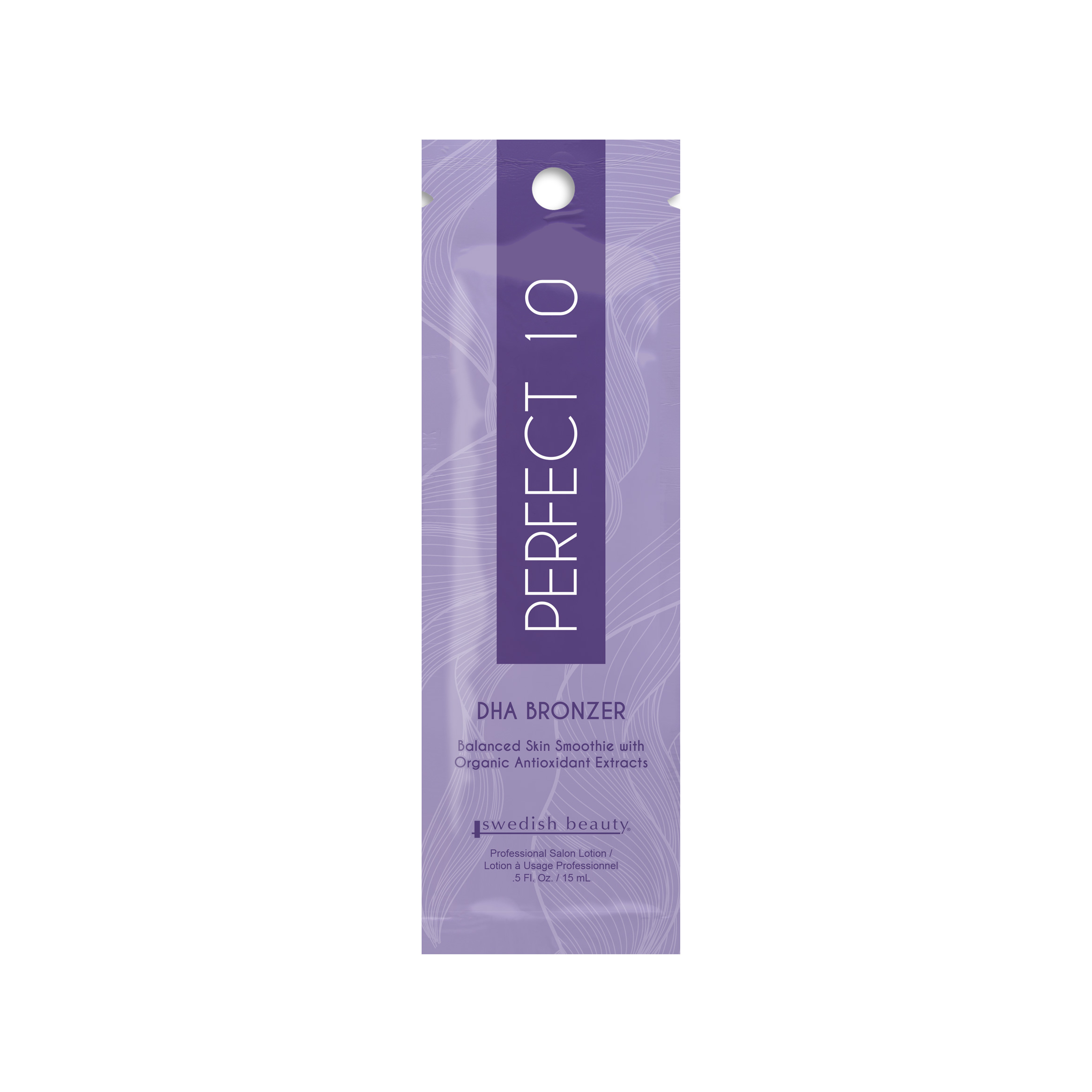 Perfect 10™ DHA Bronzer Packette - Tanning Supplies Unlimited