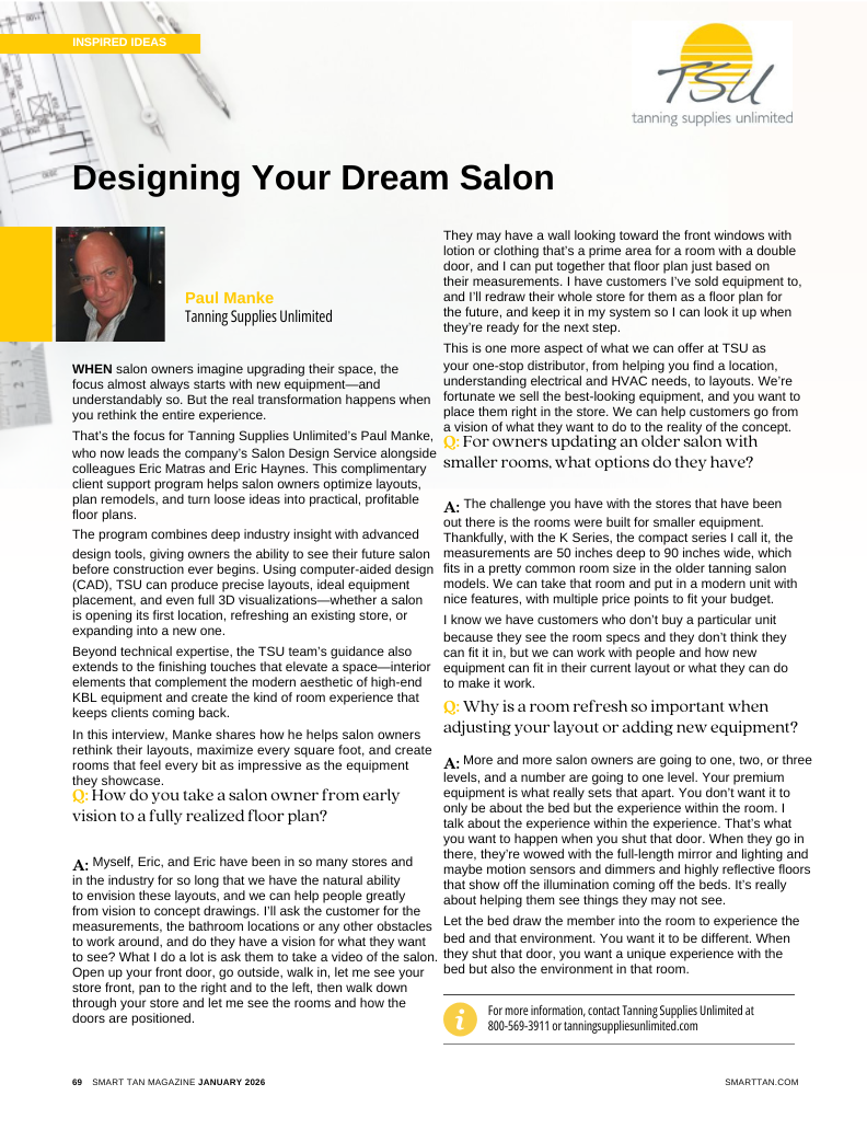 Smart Tan Vol 41 Issue 1 January 2026-Inspired Ideas Designing Your Dream Salon.pdf