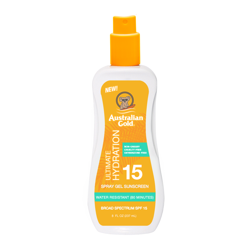 A70889 SPF 15 Spray Gel 8oz