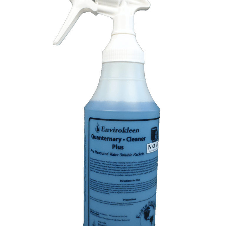 Quat cleaner bottle