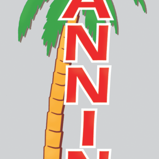 Tanning With Palm 36 X 15