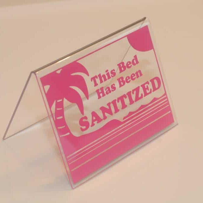 Tent Pink Sanitized