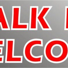 Walk-Ins Welcome 36 X 15